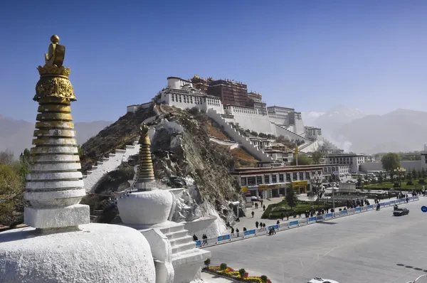 Palácio do Tibete Potala — Fotografia de Stock