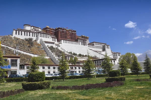 Palác potala v Tibetu — Stock fotografie