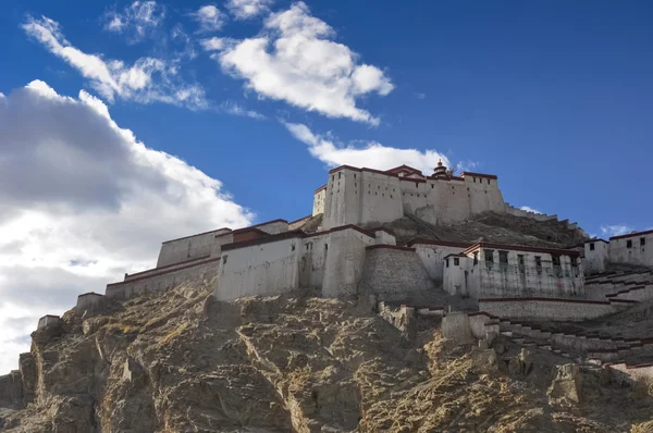 チベット zongshan 城 — ストック写真