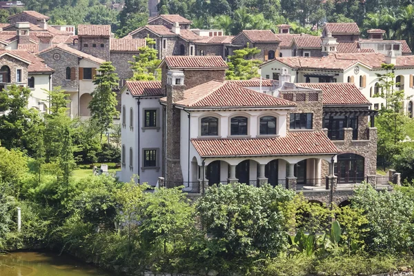 Європейському стилі архітектури, пейзажі міста — стокове фото