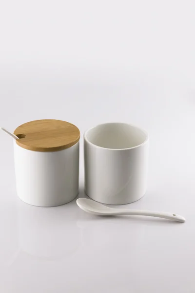 Two ceramic cups — Stock Photo, Image