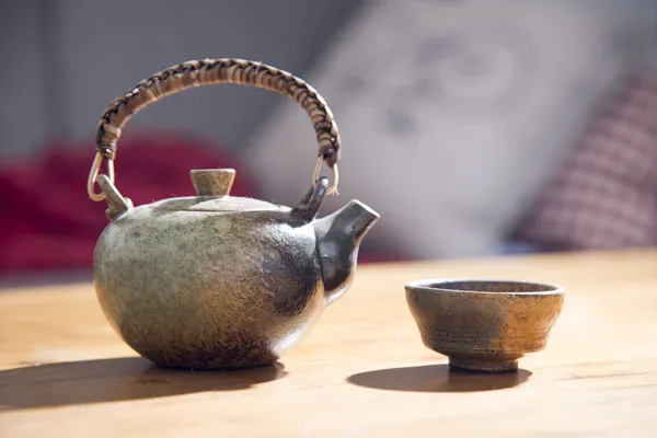 Ceramic tea set — Stock Photo, Image