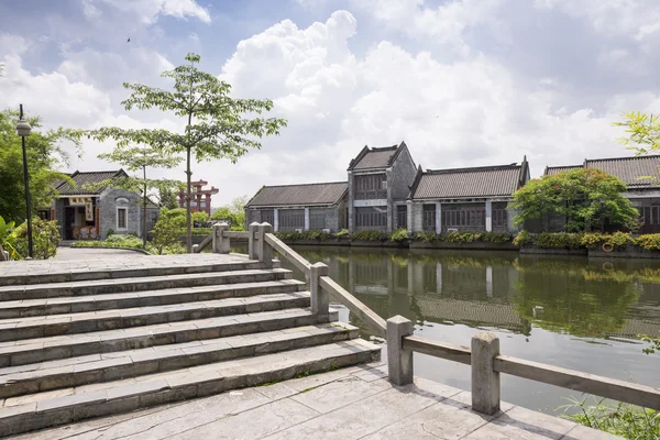 Arquitetura lingnan tradicional chinesa — Fotografia de Stock