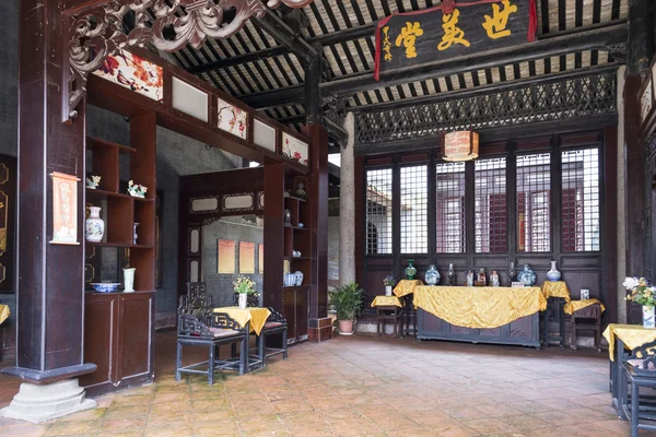 Traditionelle chinesische Innenarchitektur — Stockfoto