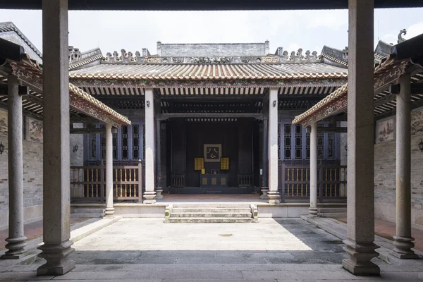 Architettura d'interni tradizionale cinese — Foto Stock