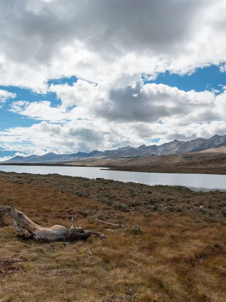 Paisagem Natural Das Montanhas Lagos Planalto Qinghai Tibete — Fotografia de Stock