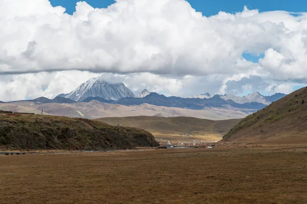 Bela Paisagem Natural Tibete — Fotografia de Stock