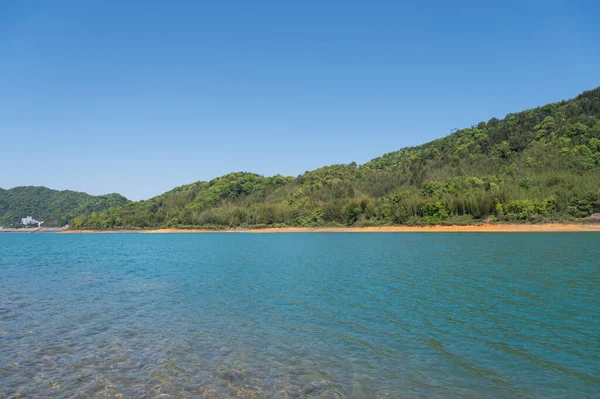 Hermoso Paisaje Natural Montañas Lago — Foto de Stock