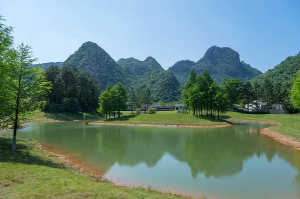 Natuurlijke Omgeving Van Karst Landvormen — Stockfoto