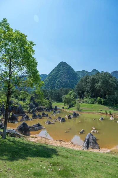 カルスト地形の自然景観 — ストック写真