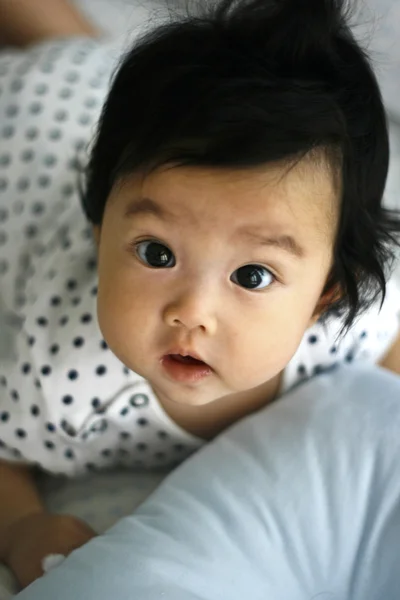 Close up portrait of cute baby — Stock Photo, Image