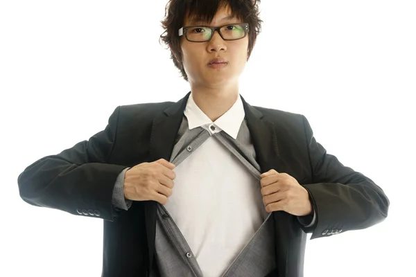 takım elbisesi içinde gösterilen iş adamı