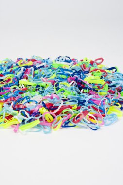 lastik bant tam renkli