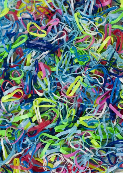 lastik bant tam renkli