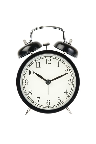 Black alarm clock — Stock Photo, Image