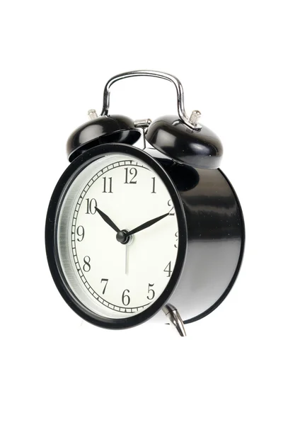 Black alarm clock — Stock Photo, Image