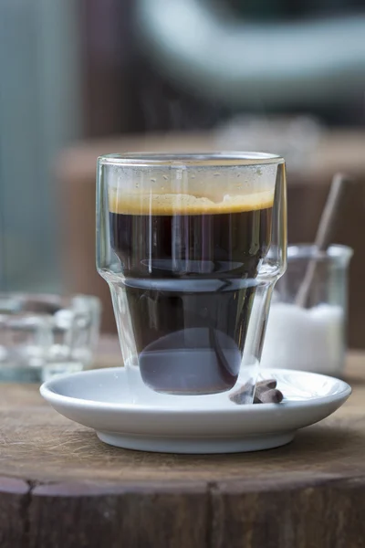 Espresso kahvikuppi — kuvapankkivalokuva