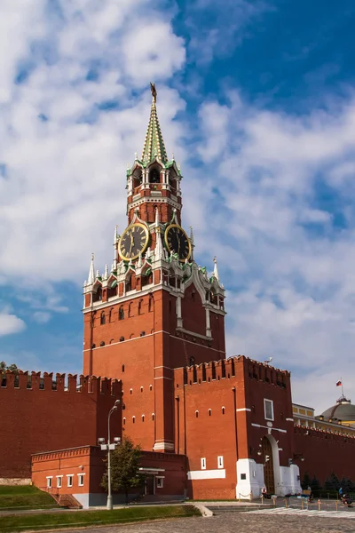 Torre Spasskaya. Kremlin de Moscú —  Fotos de Stock