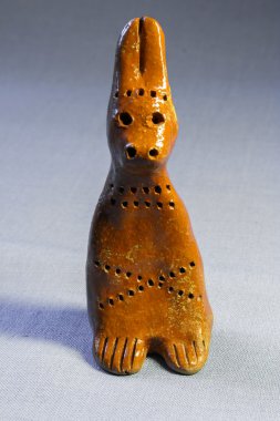 Kil tavşan. Rus çocuk