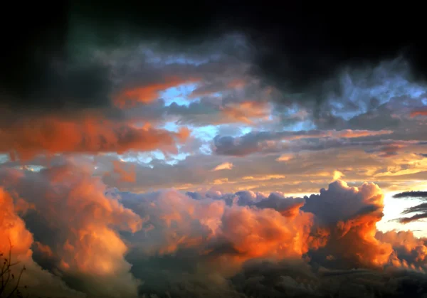 Tornádó felhők után — Stock Fotó