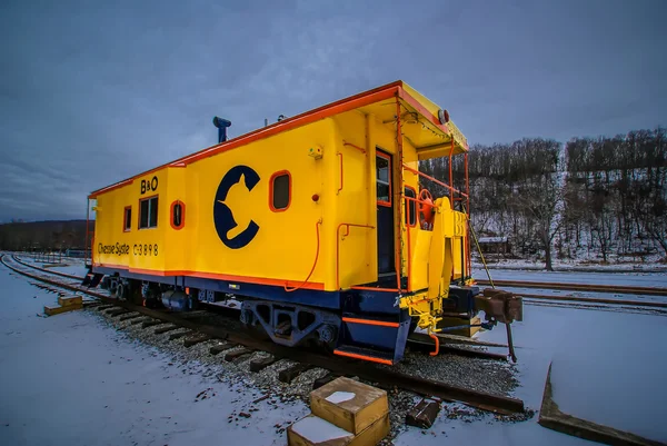 Antique train wagon — Stock Photo, Image