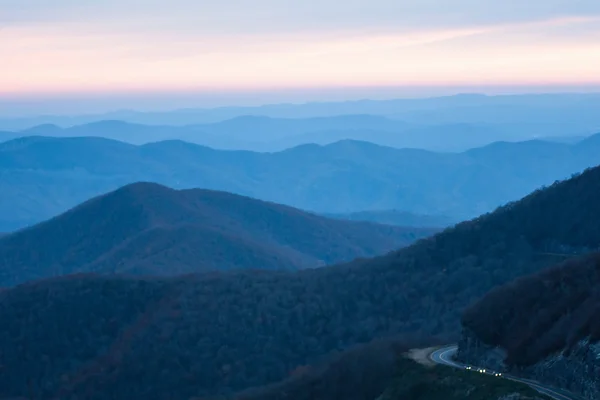 Smoky mountain panorama — Stockfoto