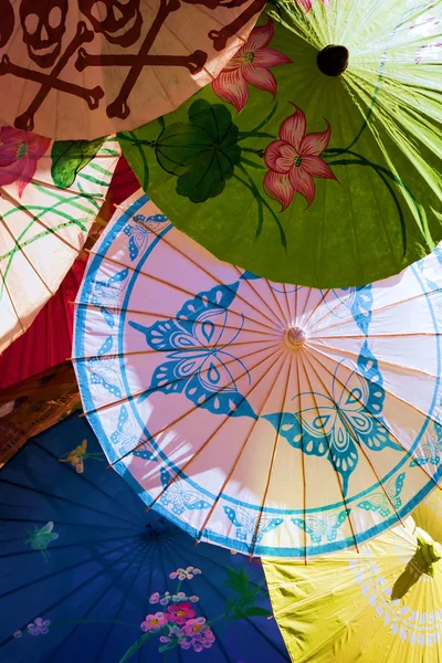 Ombrelli asiatici — Foto Stock