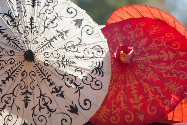 Asian umbrellas — Stock Photo, Image