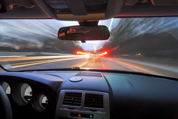 Travel at speed of light — Stock Photo, Image