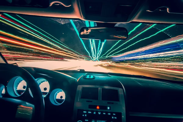 Travel at speed of light — Stock Photo, Image