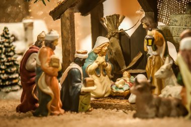 Nativity set