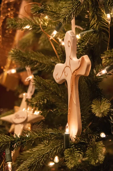 Decoraciones del árbol de Navidad — Foto de Stock