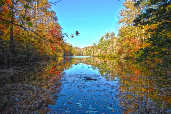 Crête bleue montagnes nord carolina — Photo