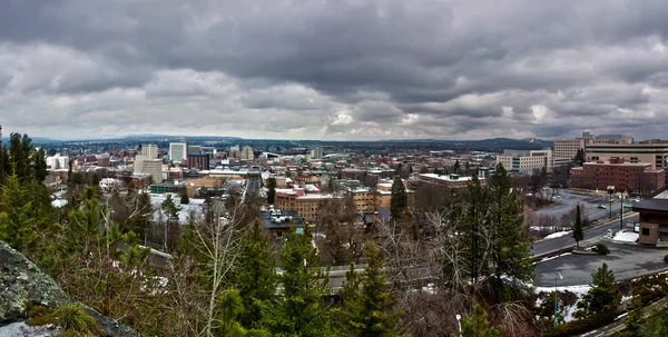 Spokane washington manzarası panorama — Stok fotoğraf