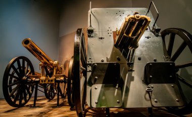 Tarihi iç savaşı topları