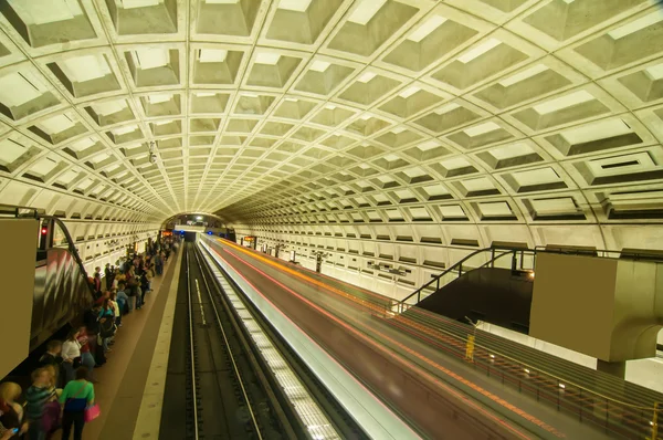 Estação de metro Smithsonian em Washington DC — Fotografia de Stock