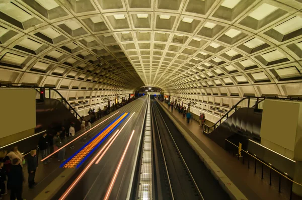 Estação de metro Smithsonian em Washington DC — Fotografia de Stock