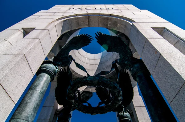 World War II Memorial in Washington, DC — Stock Photo, Image