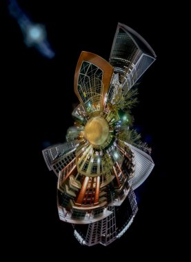 Charlotte skyline mini gezegen