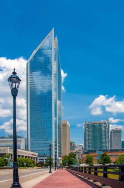 şehir merkezinde charlotte, north carolina cityscape