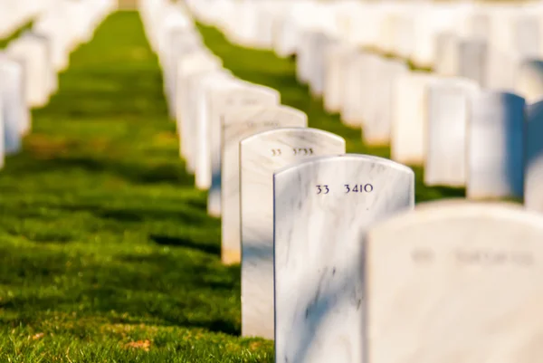 På arlington cemetary — Stockfoto