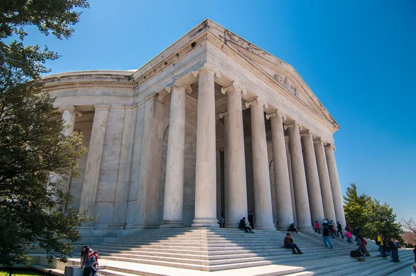 托马斯 · 杰斐逊纪念堂在华盛顿特区 — 图库照片