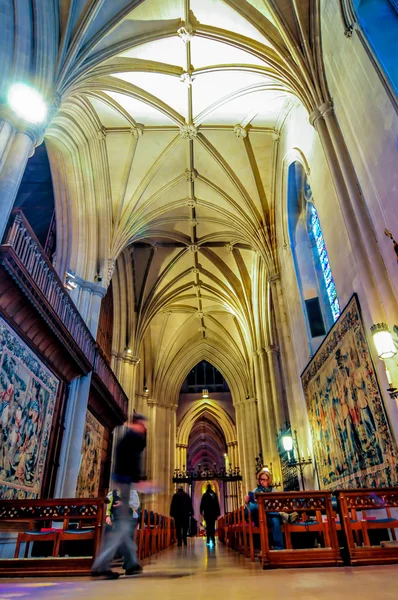 Interieur van de national cathedral — Stockfoto