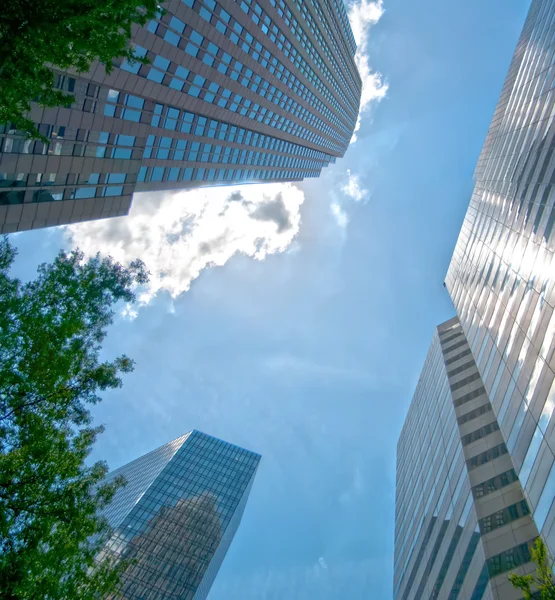 Uptown Charlotte, Carolina do Norte Cityscape — Fotografia de Stock