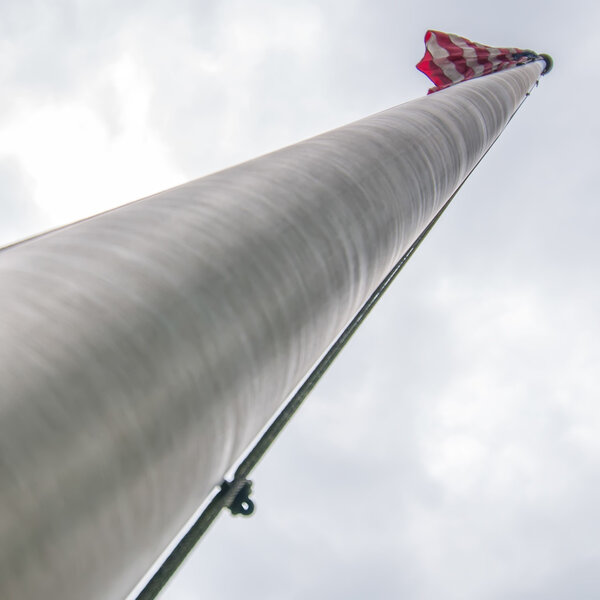 american flag pole