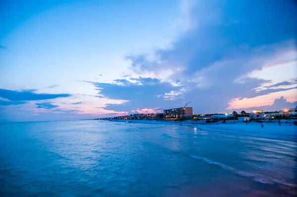 Okaloosa molo e spiaggia scene — Foto Stock