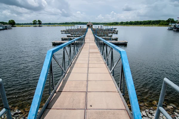 Flytdocka marina — Stockfoto