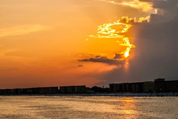 Florida spiaggia scena — Foto Stock