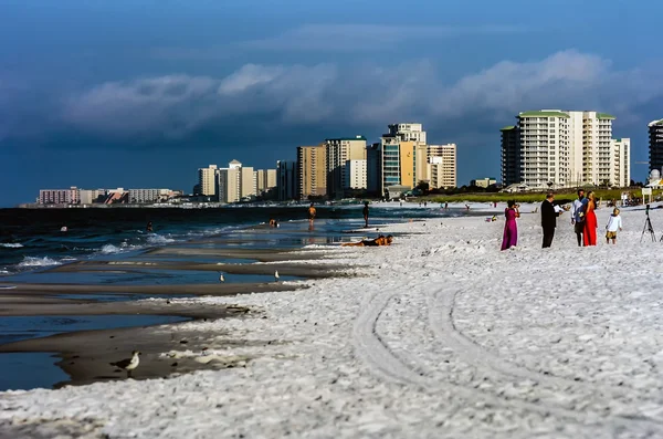 Florida ranta kohtaus — kuvapankkivalokuva