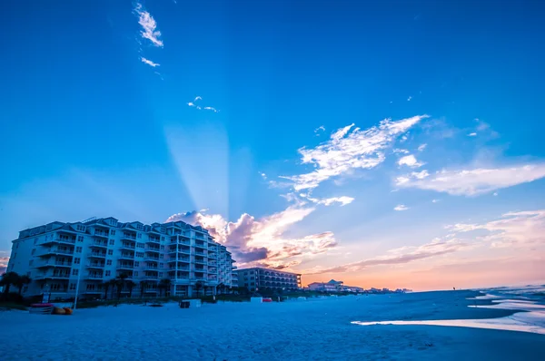 Lever du soleil sur l'état du soleil florida — Photo